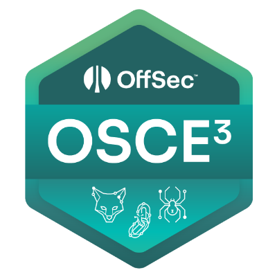 Offensive Security Certified Expert 3 (OSCE3)